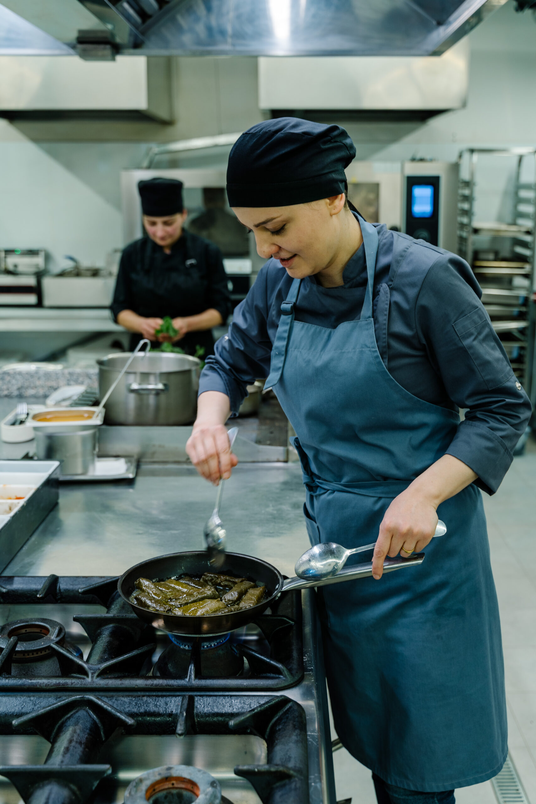 Arevik Martirosyan, Armenia's most famous female chef and head chef of Tsaghkunk Restaurant, a former Soviet canteen-turned-destination restaurant in the hinterland of Armenia